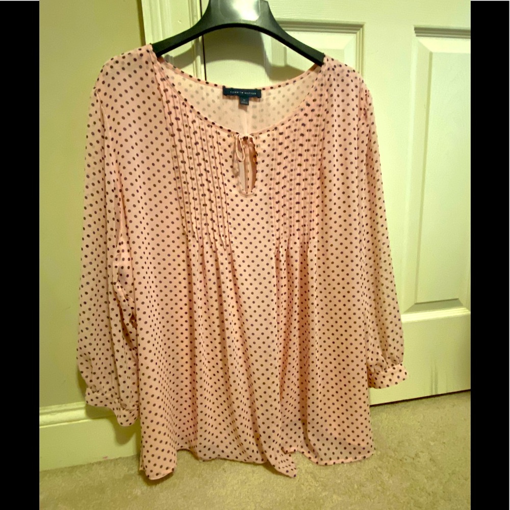 Tommy Hilfiger Polka Dot Blouse